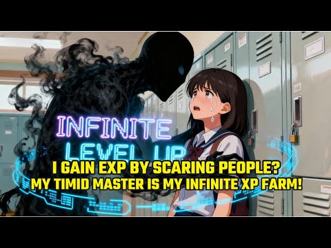 I Gain EXP By Scaring People? My Timid Master Is My Infinite XP Farm!