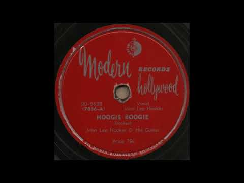 HOOGIE BOOGIE / John Lee Hooker & His Guitar [Modern 20-663B]