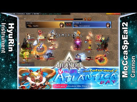Titan 11/06/2017 PM: Semifinal - HyuRin vs MoCcaSpEal2 - Atlantica Online