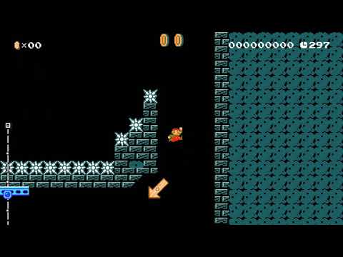 House of Falling Platforms - Super Mario Maker 2