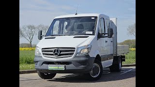 شاحنة مسطحة < 3.5طن Mercedes-Benz SPRINTER 516 Dub.CAB Open-Laadbak | صورة 5 - Autoline
