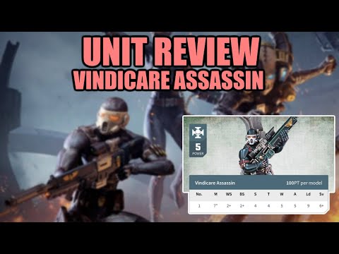 New Vindicare! But Are His Rules Hit Or Miss?! │ Warhammer 40k 9th Edition Unit Review