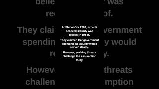 At ShmooCon 2009, experts believed security was recession-proof.