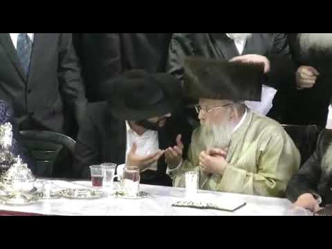 Yenuka Attends Simchas beis Hashoeva 5781 In Pinsk Karlin