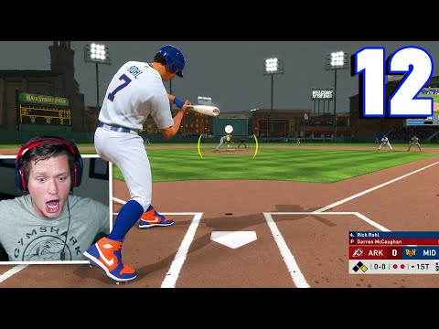 MLB 20 Road to the Show - Part 12 - MY FIRST HOME RUN!