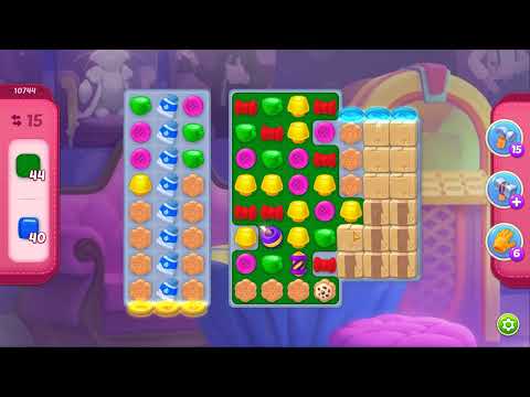 Homescapes Level 10744 No Boosters Gameplay