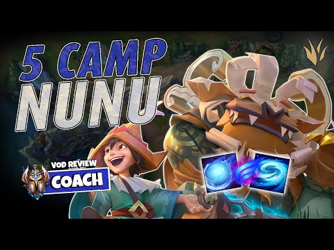 How to play 5 CAMP NUNU and why its just BETTER![Challenger Coaching]