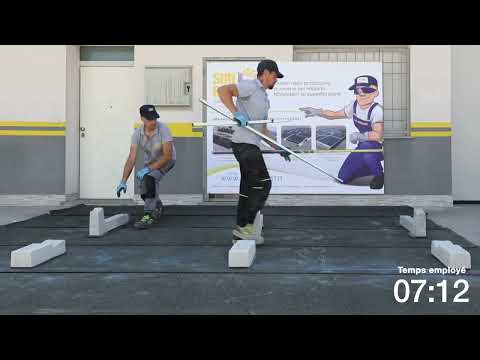 Support photovoltaïque 20° CONNECT - Idéal aux toits terrasses_5