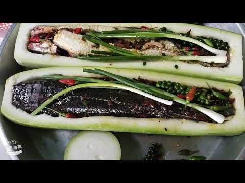 Cách làm cá lóc hấp bầu với nấm mèo ngon tuyệt vời