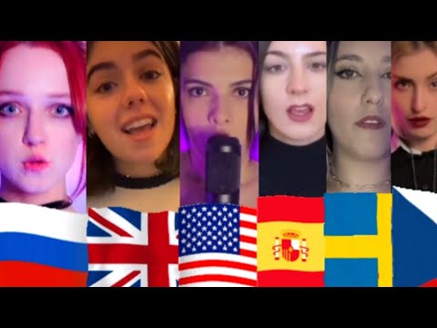 Lady Gaga ( Bloody Mary ) TikTok Best Composition Challenge Wednesday In Six Languages #Music