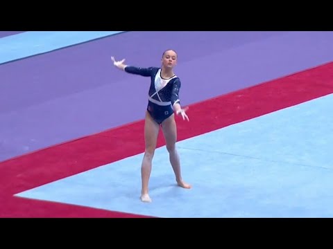 La Française Elena Colas 🇫🇷 remporte la médaille d'argent 🥈 - Finale du concours général - Champi...