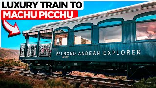 MOST LUXURY Train To Machu Picchu.. Hiram Bingham Orient Express..