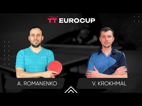 13:15 Andrii Romanenko - Vitalii Krokhmal 21.06.2024 TT Euro.Cup Ukraine Professional. TABLE 3