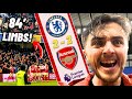 AWAY END CARNAGE as TROSSARD SAVES ARSENAL! Chelsea 2-2 Arsenal Matchday Vlog