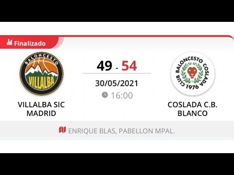 Junior fem B VILLALBA SIC MADRID - COSLADA
