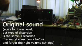 Video thumbnail for Randall RH50T - 4rockers mod by Slavek Samal