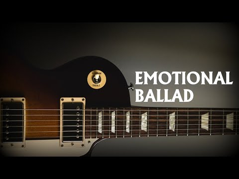 Emotional Rock Ballad | Guitar Backing Track in Am 60 bpm (Pino)