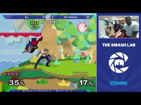 The Smash Lab 95 WR1 - Jay (Falco) vs The Trashman (Sheik)
