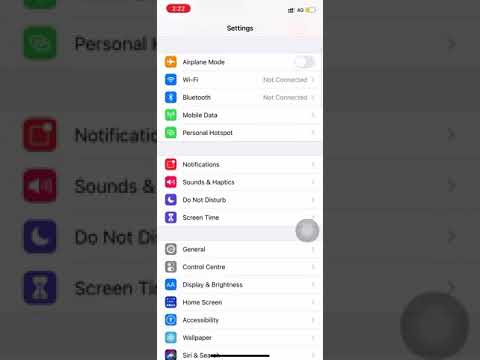 How to activate/set Vibration for Incoming calls in iPhone or ios