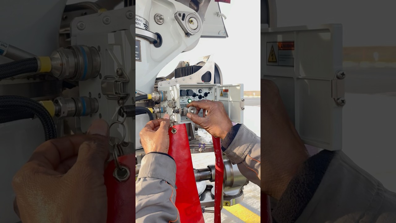 Where to connect the bypass pin on Airbus350 #advancedaircraft #towpin #aviation