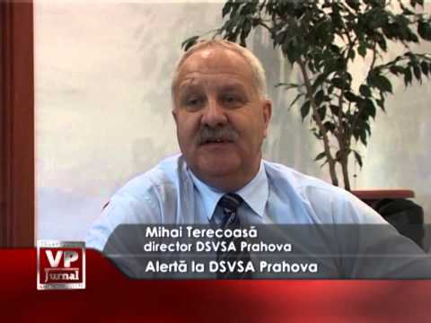 Alertă la DSVSA Prahova