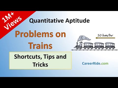 Problems on Trains - Shortcuts & Tricks for Placement Tests, Job Interviews & Exams