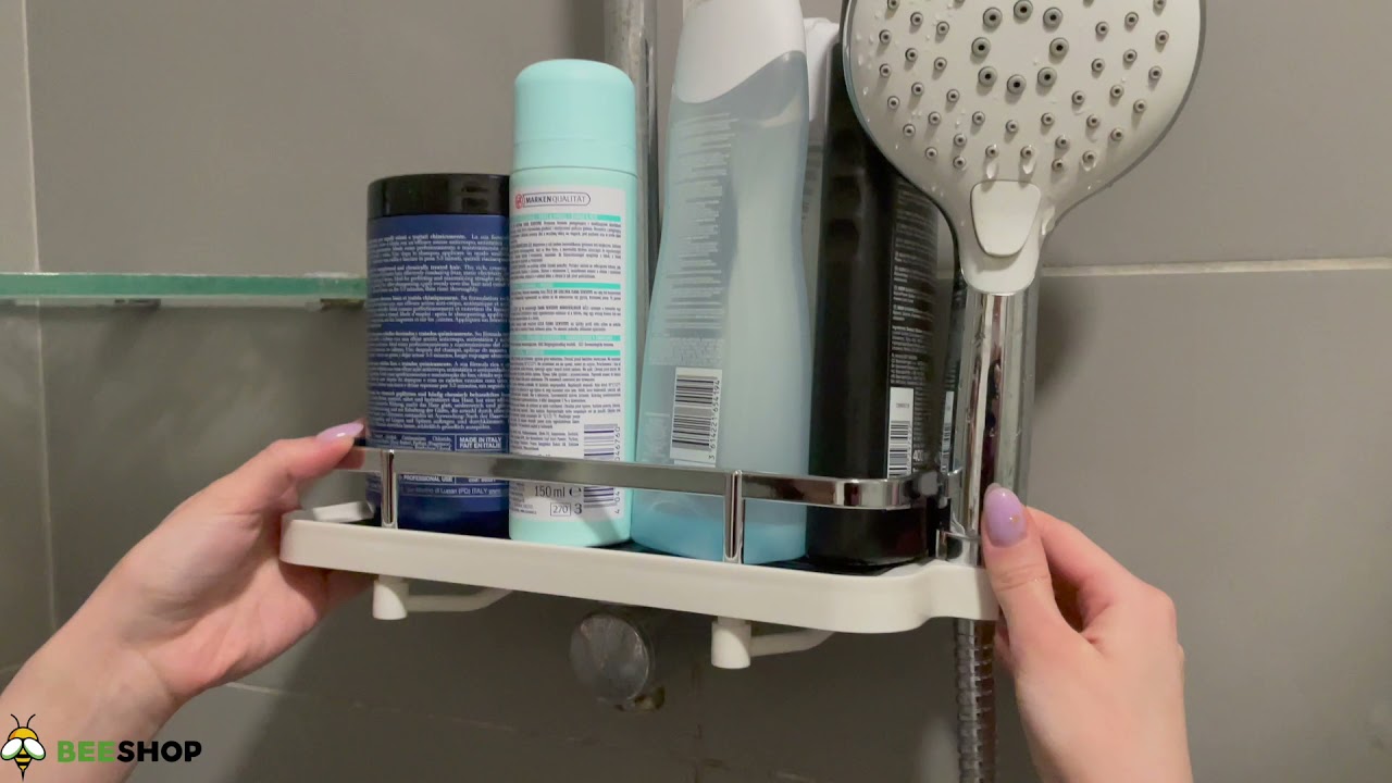 Przegląd półka uchwyt do prysznica