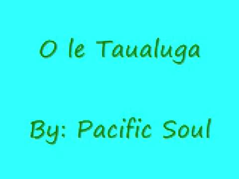 "O Le Taualuga" -Marina Davis