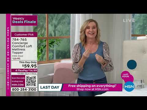 Concierge Comfort Loft Mattress Topper