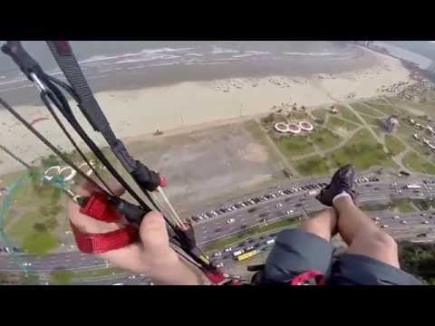 Voo de parapente em São Vicente