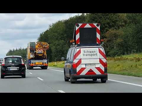 Autobahn 🛣Highway A7 Hamburg 🚥🚦🛑Auffahrt Stellingen Bis Neumünster