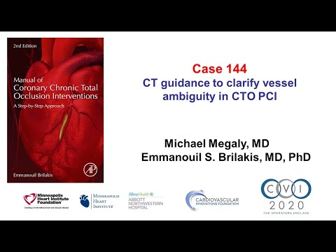 Case 144: Manual of CTO PCI - CT coregistration for clarifying ambiguity