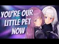 Alien Sisters ABDUCT You To Be Their Little Pet FF4A ASMR Hairplay Cuddles