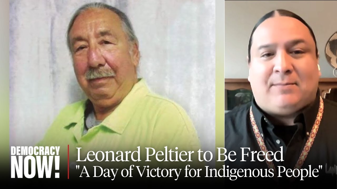 Leonard Peltier to Be Freed After Half-Century in Prison: "A Day of Victory for Indigenous People"