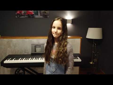 Maja Golańska 10 lat "Wierna, odważna i prawa" cover (nagranie domowe)