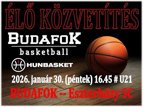 BUDAFOK – Eszterházy SC # U21-es mérkőzés
