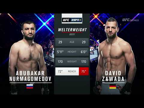 UFC Fight Night Moscow: Nurmagomedov vs. Zawada (Full Fight Highlights)