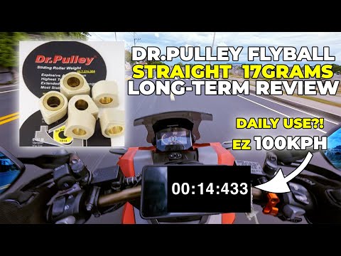 ADV 160 | 17GRAMS DR PULLEY FLYBALL - LONG TERM REVIEW