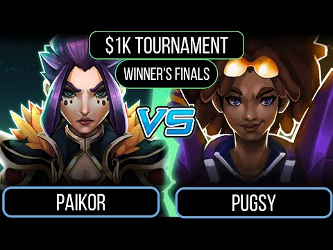 Pugsy (Ashani) Vs PAIKOr (Zhurong) $1000 Tournament - Winner's Finals | Top 8