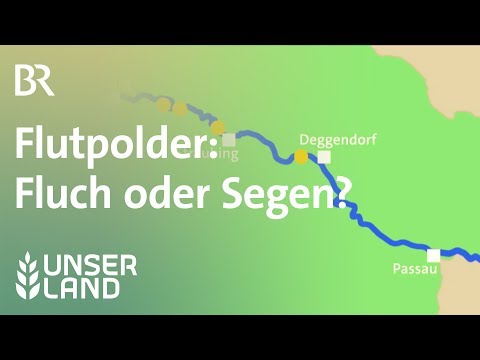 Flutpolder bei Regensburg: Widerstand der Landwirte wächst | Unser Land | BR Fernsehen