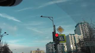 Проезд перекрестков с разными условиями остановок.
