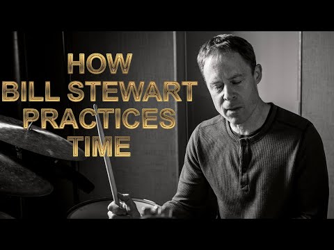 Bill Stewart on practicing with a metronome vs. playing along with records