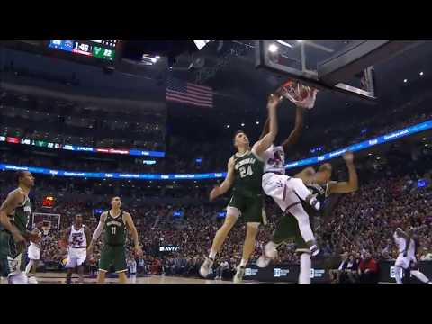 Chris Boucher Soars In For The Putback Jam