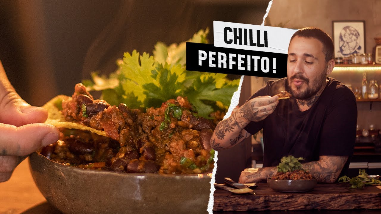 CHILLI CON CARNE E SALSA CASEIRA