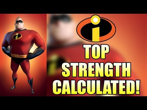 How Strong is Mr. Incredible?