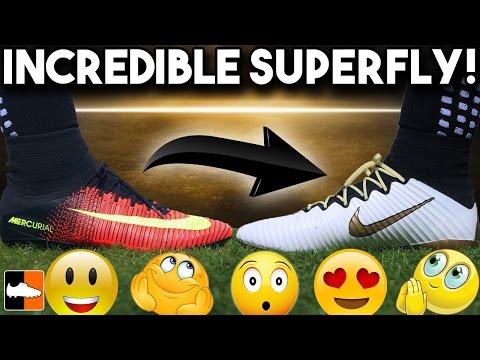 Nike Stellar Pack?! Custom White/Gold Superfly Boots
