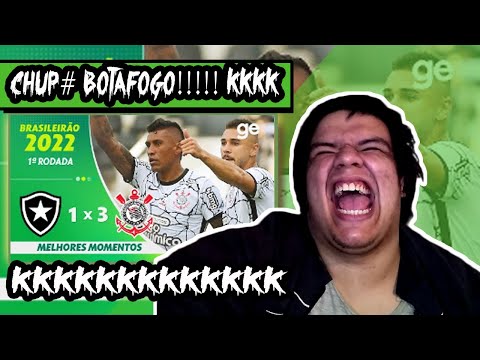 CORINTHIANO REAGINDO a BOTAFOGO 1 X 3 CORINTHIANS | (REACT/REAÇÃO) | Melhores Momentos |