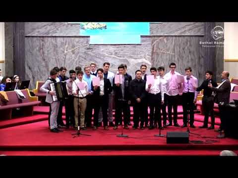 Inima mi-e gata să-ți cânte Domnul meu- Grup băieți biserica Bethel Detroit