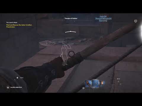 StealthBlade Plays Assassin's Creed Origins pt 48: Saving Panchrates and Removing the Lizard