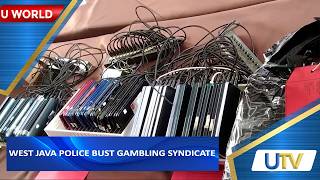 West Java Police Bust Gambling Syndicate | U World | UTV